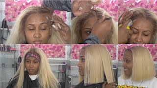 Step By Step How To Melt A 613 Lace Wig | Elva Hair
