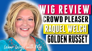 Wig Review Crowd Pleaser By Raquel Welch In The Color Golden Russet