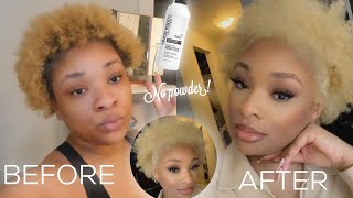 Bleaching My Type 4 Natural Hair At Home | Diy Platinum Blonde 4B/4C Hair 2022 | Age Beautiful