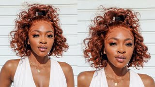 Ginger Wig Transformation | Black To Ginger Hair | Watercolor Method | Hair So Fab