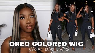 Pre Colored Oreo Platinum Blonde Closure Wig | **Must Have!**  | Ft. Megalook Hair