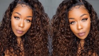 |Start To Finish| Diy Curly Hair With Highlights! No Bleaching, Amateur Friendly  Ft. Omgherhair.Com