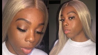 How To Dye A Synthetic Wig Ash Blonde |Affordable Amazon Wig
