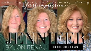 First Impression Human Hair Wig Jennifer By Jon Renau In The Color Fs27