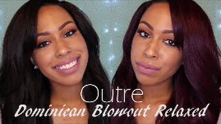 Outre Dominican Blowout Relaxed Lace Front Wig | 2 Colors | Ft. Imadamejay