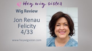 Jon Renau Felicity In The Color 4/33 | Wig Review | Lace Front, Mono Top, Curls, Cute!