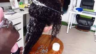 How To Detangle Your Kinky Curly Hair /Wig
