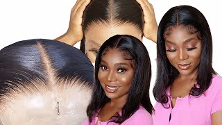 Stop Plucking And Bleaching!Get This Instead - Realistic Natural Crystal Lace Wig /Atina Hair