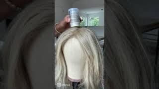 How To Lay Down Return Hairs On A Human Hair Wig | Wig Tutorial