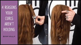 4 Reason Your Curls Aren'T Holding | How To Make Curls Last Longer