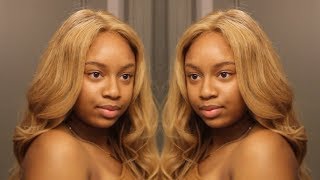 Yolissa Hair Install & 1 Week Review | Honey Blonde (#27) Wig Install