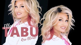 Ellen Wille Tabu Wig Review | Rose Blonde | Super Fun Wig - But! Is It For Every Day? Fun Styling!
