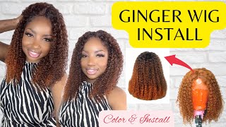 Ginger T-Part Wig | Color + Install Lace Front Wig | Ft. Unice Hair