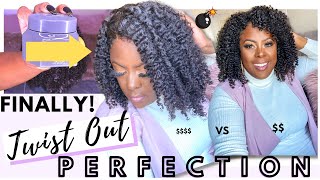 Get It Poppin! || Perfect Twist Out On Kinky Curly Wig || Sweat Proof!|| No Lace No Glue!