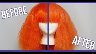 How To Lighten The Color Of A Synthetic Wig