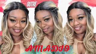 Amadio//Easy Cut The Lace & Go Synthetic Lace Front Wig By Outre//Weezywigreviews