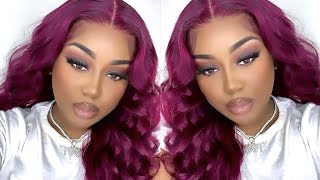 *Must Have* The Best Burgundy Wig! | Ali Pearl Hair