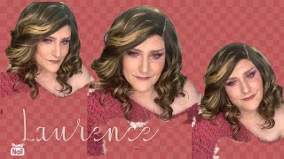 Cute!|Outre Melted Hairline Laurence Wig Review|Synthetic|Dr4/Frosted Honey Brown|Elevatestyles