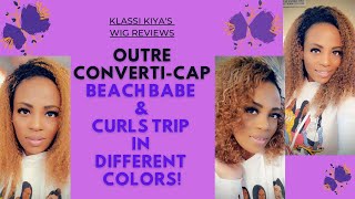 Outre Converti-Cap "Beach Babe" & "Curls Trip" In Different Colors!! Under $20!!