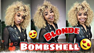 The Utimate Blonde Bombshell!!  | Curly Wig | Outre Quickweave Jojo