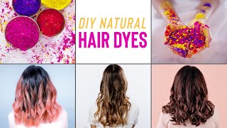 How To Naturally Dye Your Hair At Home Without Any Damage!