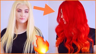 Dying A Human Hair Wig Pt.2 But Fire