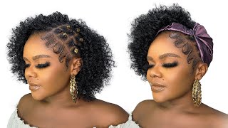 How To: Two In 1 Criss Cross Hairstyle Using Expression Multi / Protective Style