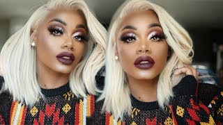 How To | The Perfect Ash Blonde Bob | How To Properly Tint Lace For Woc/ Dark Skin