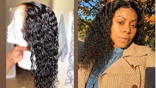 Brazilian Kinky Curly Lace Frontal Unit By Sunber Hair | Sharatia Banks