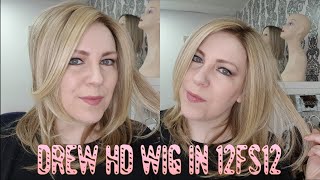 Wig Review | Drew Hd Wig By Jon Renau In Colour 12Fs12 Malibu Blonde.