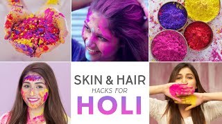 Holi Hacks To Keep Your Skin & Hair From Getting Damaged