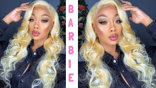Barbie Vibe!! *Must Watch* Step By Step 613 Lace Wig Install!Ft. Wiggins Hair