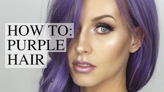 How To: Dye Your Hair Purple