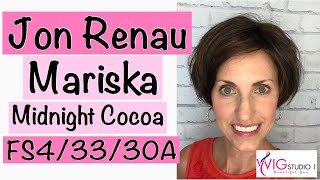 Jon Renau Mariska Wig Review |  Fs4/33/30A Midnight Cocoa | Brunette Wig Place