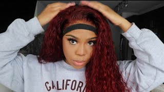Dying My Curly Hair Red Tutorial Ft Beauty Forever Hair
