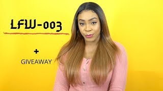 Freetress Equal Synthetic Lite Lace Front Wig - Lfw 003 +Giveaway --/Wigtypes.Com