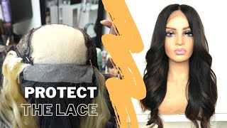 How To Dye A Wig Without Dying The Knots On Lace Frontal | Wigmaking101