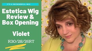 Estetica Wig Review  And Box Opening Violet R30/28/26Rt