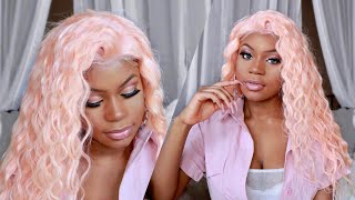Pink Hair | 2 Minute Watercolor Wig On Woc | Adore 190