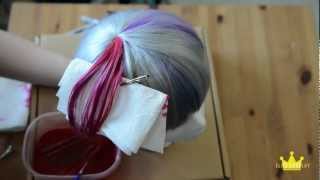 Dyeing A Section Of Your Wig- Sharpie Method