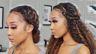 Easy Everyday Styles To Try On Your V Part Wig Feat. Unice Hair