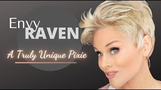 Envy Raven Wig Review | Light Blonde | A Truly Unique Pixie Cut!