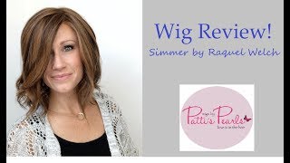 Wig Review:  Simmer By Raquel Welch In Ginger Brown (Rl5/27)