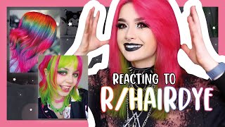 Reacting To Brightly Dyed Colourful Hair | Reddit R/Hairdye 2022 | Kit Gutterbratz
