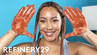 I Dyed My Blonde Hair Rose Gold | Hair Me Out | Refinery29