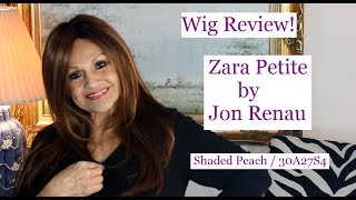 Wig Review:  Zara Petite By Jon Renau In Shaded Peach (30A27S4)