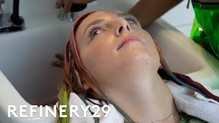I Dyed My Naturally Blonde Hair Rainbow | Hair Me Out | Refinery29