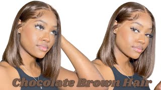 How To Do A Bleach Bath In 15 Minutes To Achieve Chocolate Brown Hair | No Dye Needed Ft. Divaswigs