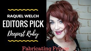 I Went Red! Raquel Welch - Editors Pick - Deepest Ruby Rl33/35  - Wig Review