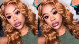 Hmm..Strawberry Blonde Wig Review | Freetress Style Letty   | Color 27